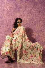 Pure Georgette - Sea Blue