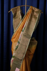 Tussar - Mustard Yellow