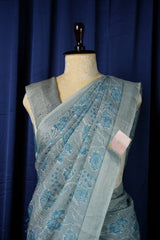 Handloom Kota - Sky Blue