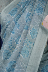 Handloom Kota - Sky Blue