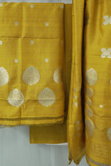 Banaras Silk - Mustard Yellow