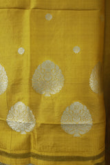 Banaras Silk - Mustard Yellow