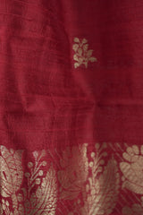 Raw Silk - Red