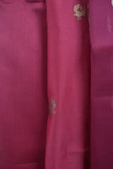 Chanderi Cotton-Silk - Magenta