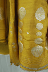 Banaras Silk - Mustard Yellow