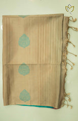 Assam Pattu - Pale Peach