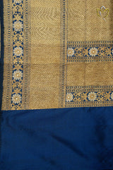 Banarasi Pattu - Navy Blue