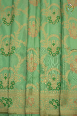 Pure Banarasi Pattu - Lux Green