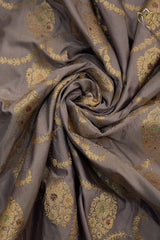 Pure Banarasi Pattu - Lilac