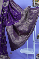 Banarasi Dola Silk – Violet