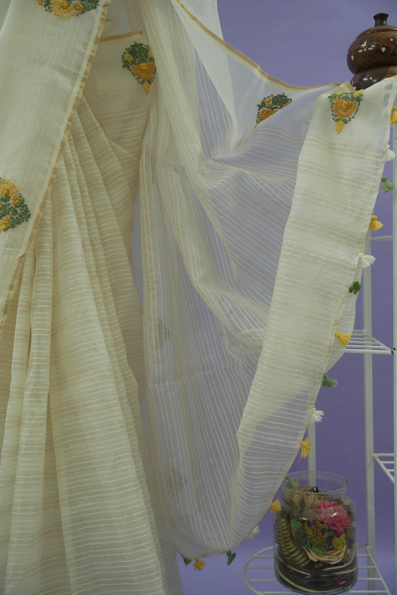 Organza - Elegant Off-White