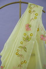 Organza - Lemon Yellow