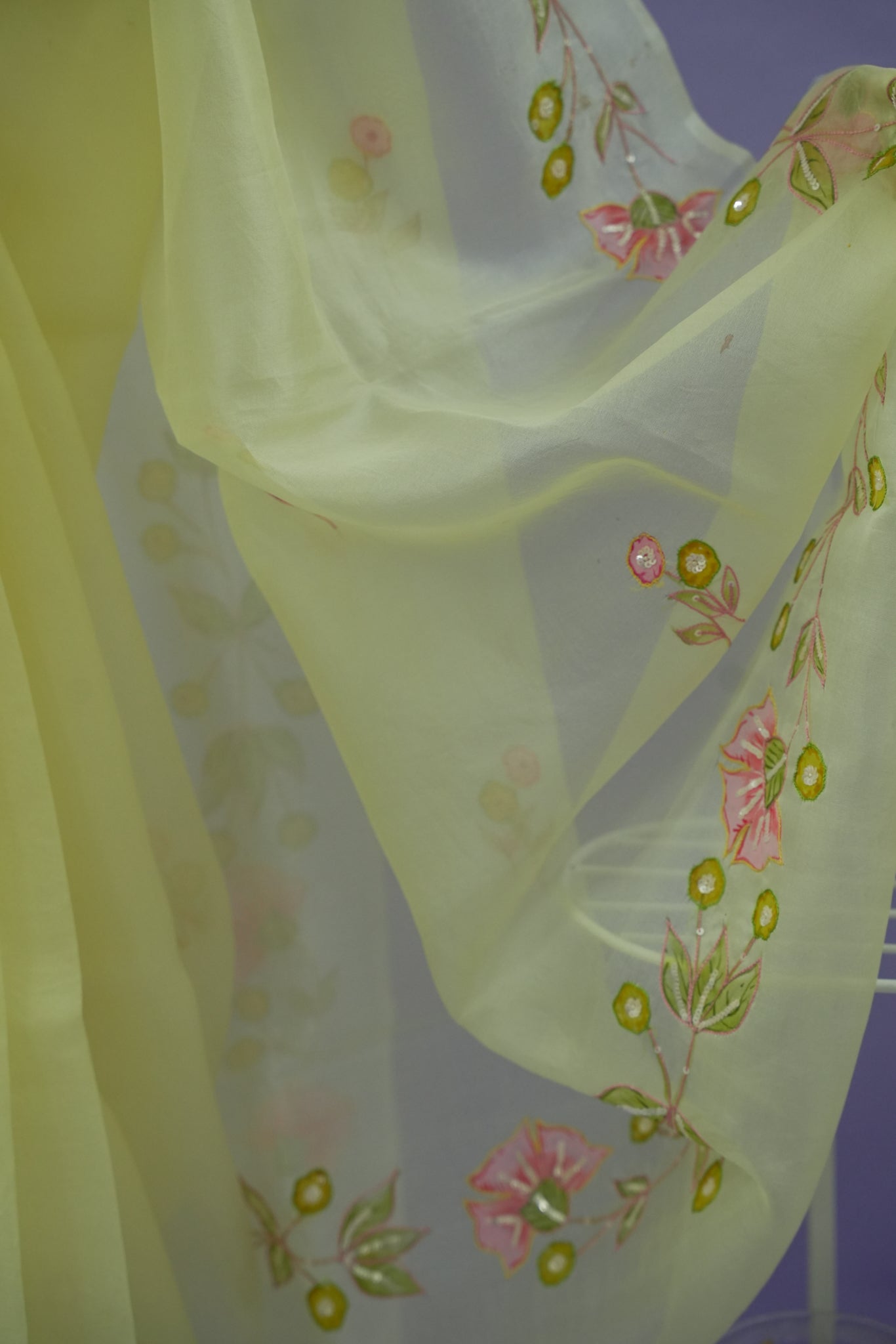 Organza - Lemon Yellow