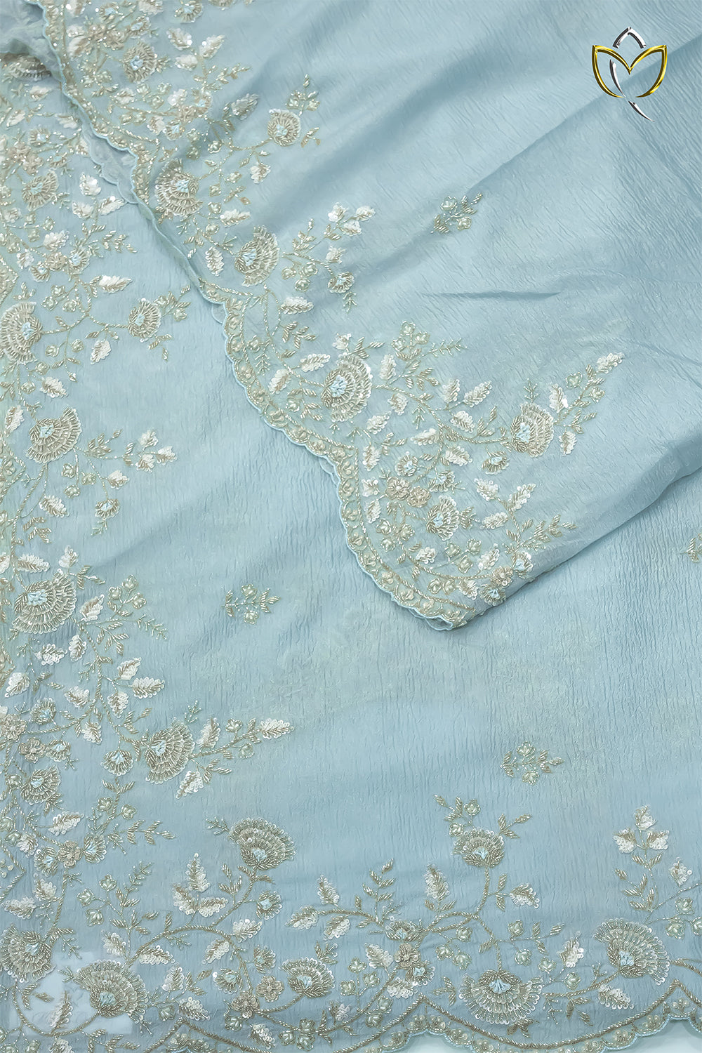 Tissue Crushed – Baby Blue