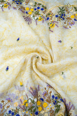 Fancy  Organza - Lemon Yellow