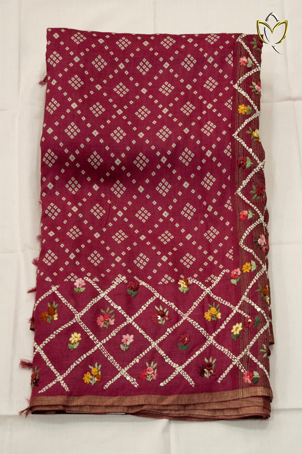 Ghicha Tussar - Pink