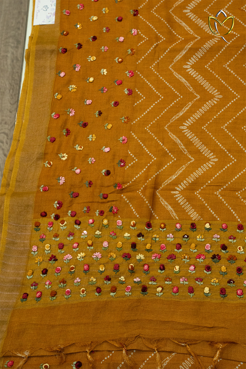 Ghicha Tussar - Yellow
