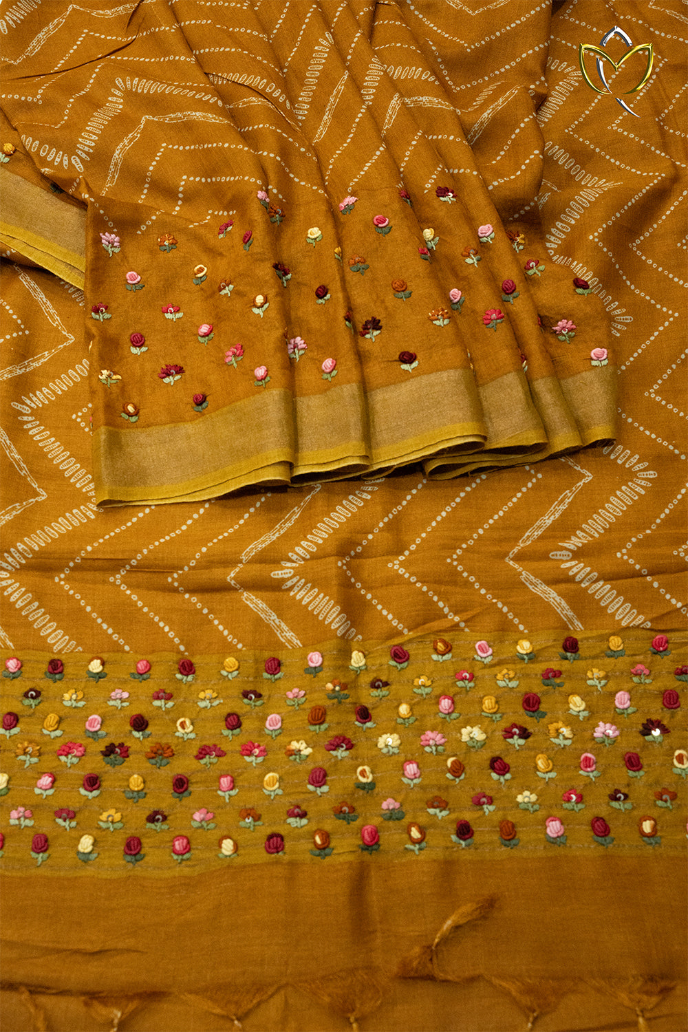 Ghicha Tussar - Yellow