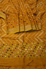 Ghicha Tussar - Yellow