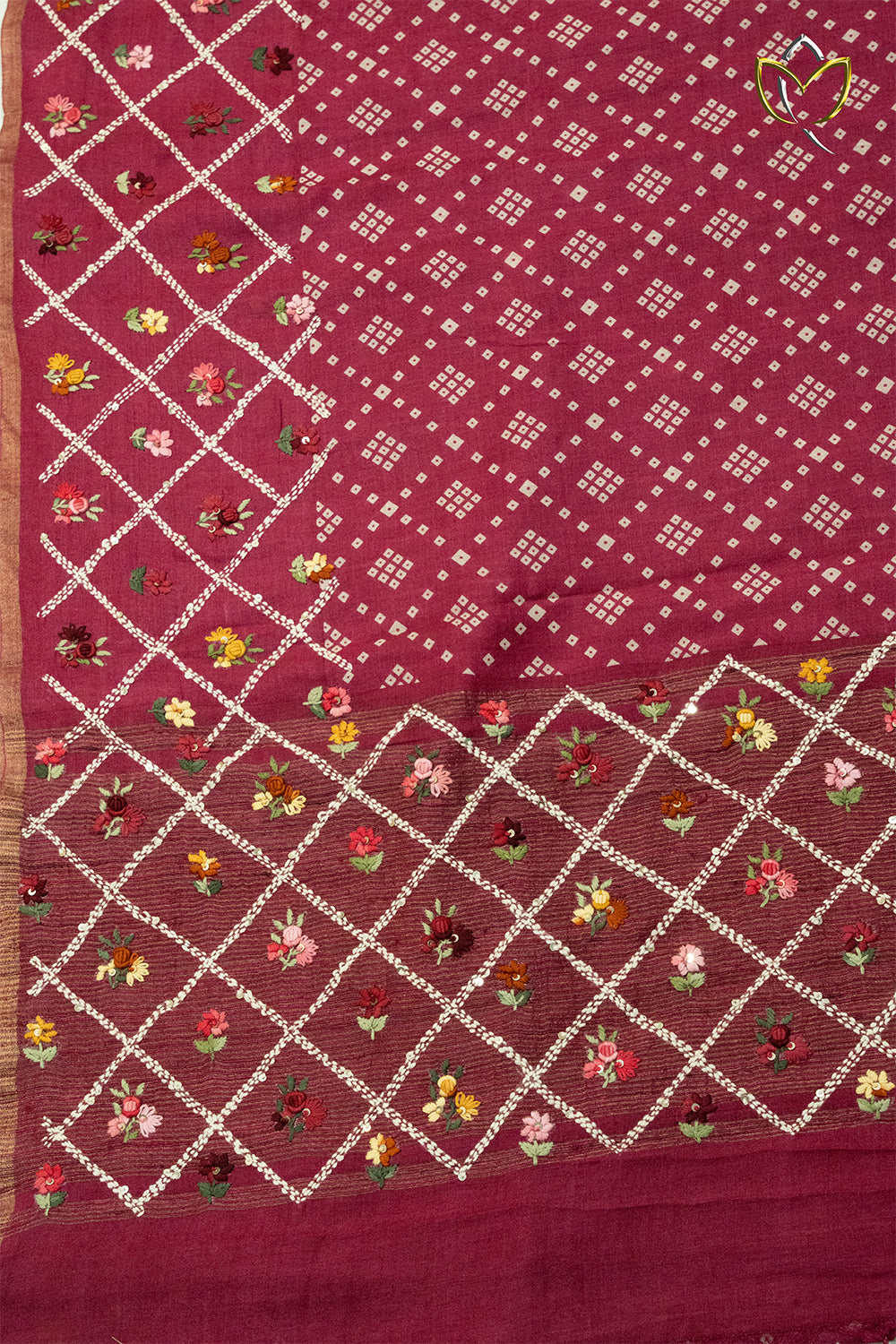 Ghicha Tussar - Pink