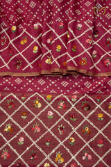 Ghicha Tussar - Pink