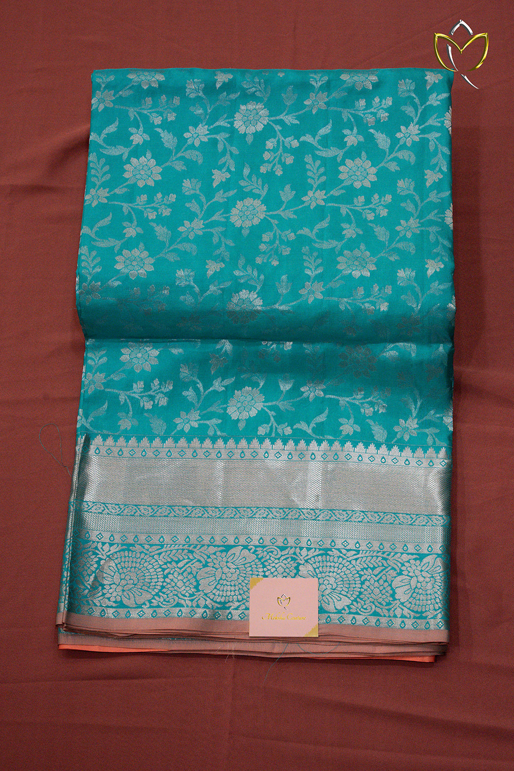 Lightweight Pattu - Torquoise Blue