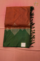 Lightweight Pattu - Rust & Green