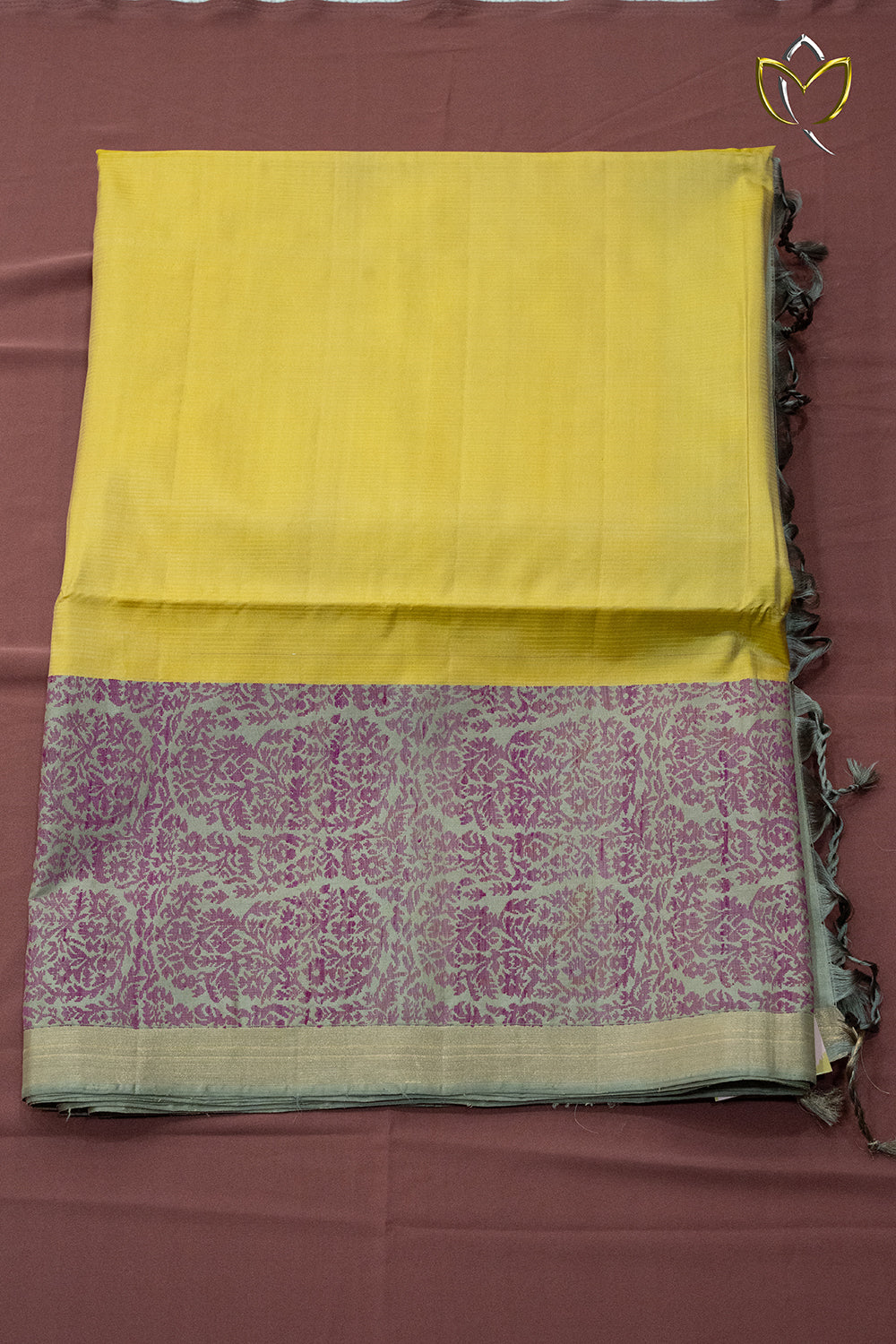 Lightweight Pattu - Mustard Yellow