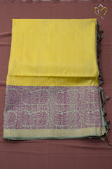 Lightweight Pattu - Mustard Yellow