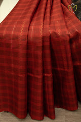 Lightweight Pattu - Red & Black