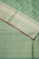Lightweight Pattu - Olive Green