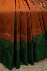 Lightweight Pattu - Rust & Green