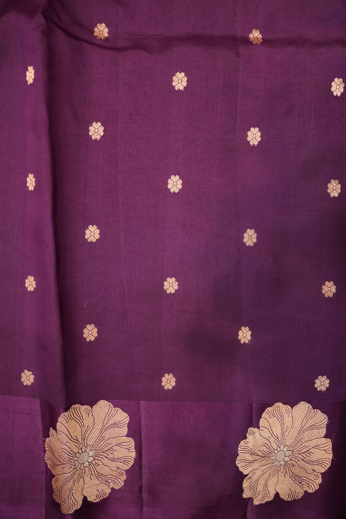 Banarasi Raw Mango - Purple Color