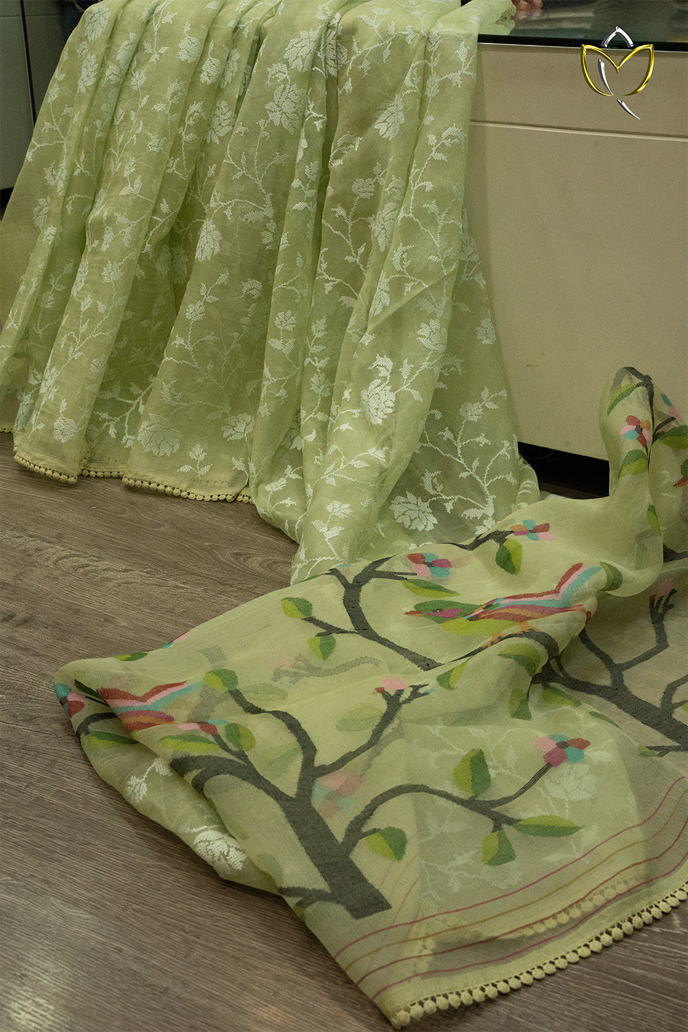 Organza - Olive Green