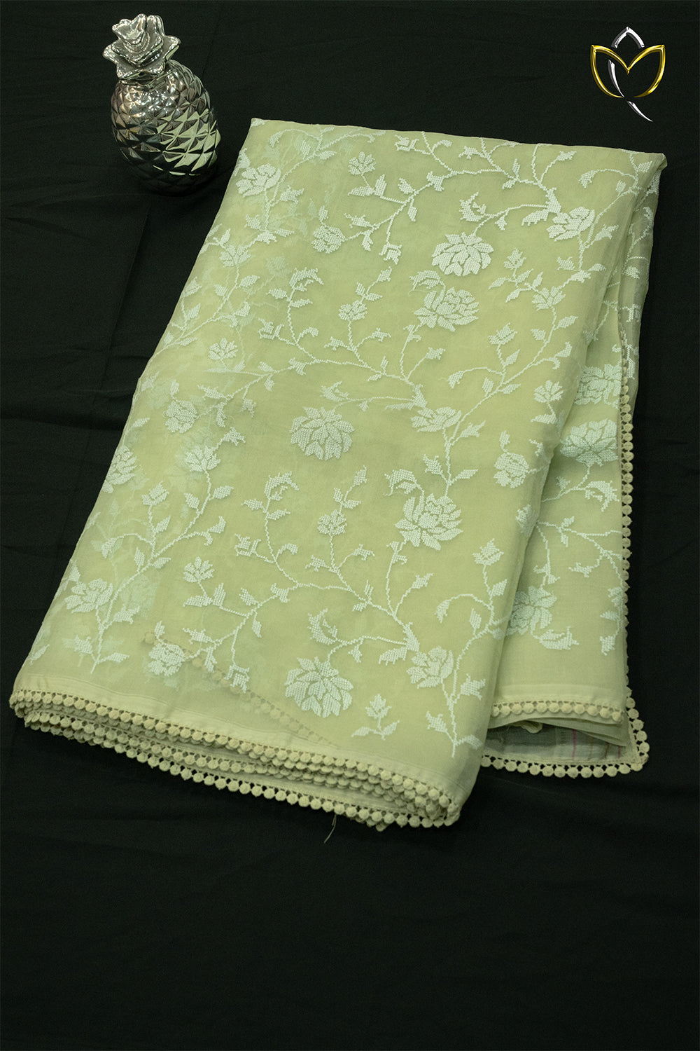 Organza - Olive Green