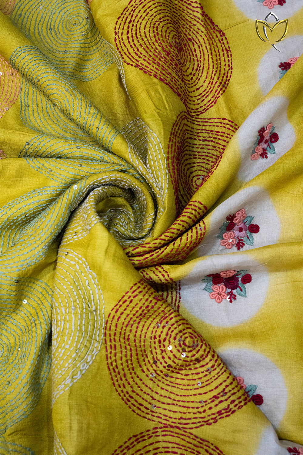 Tussar - Mustard Yellow