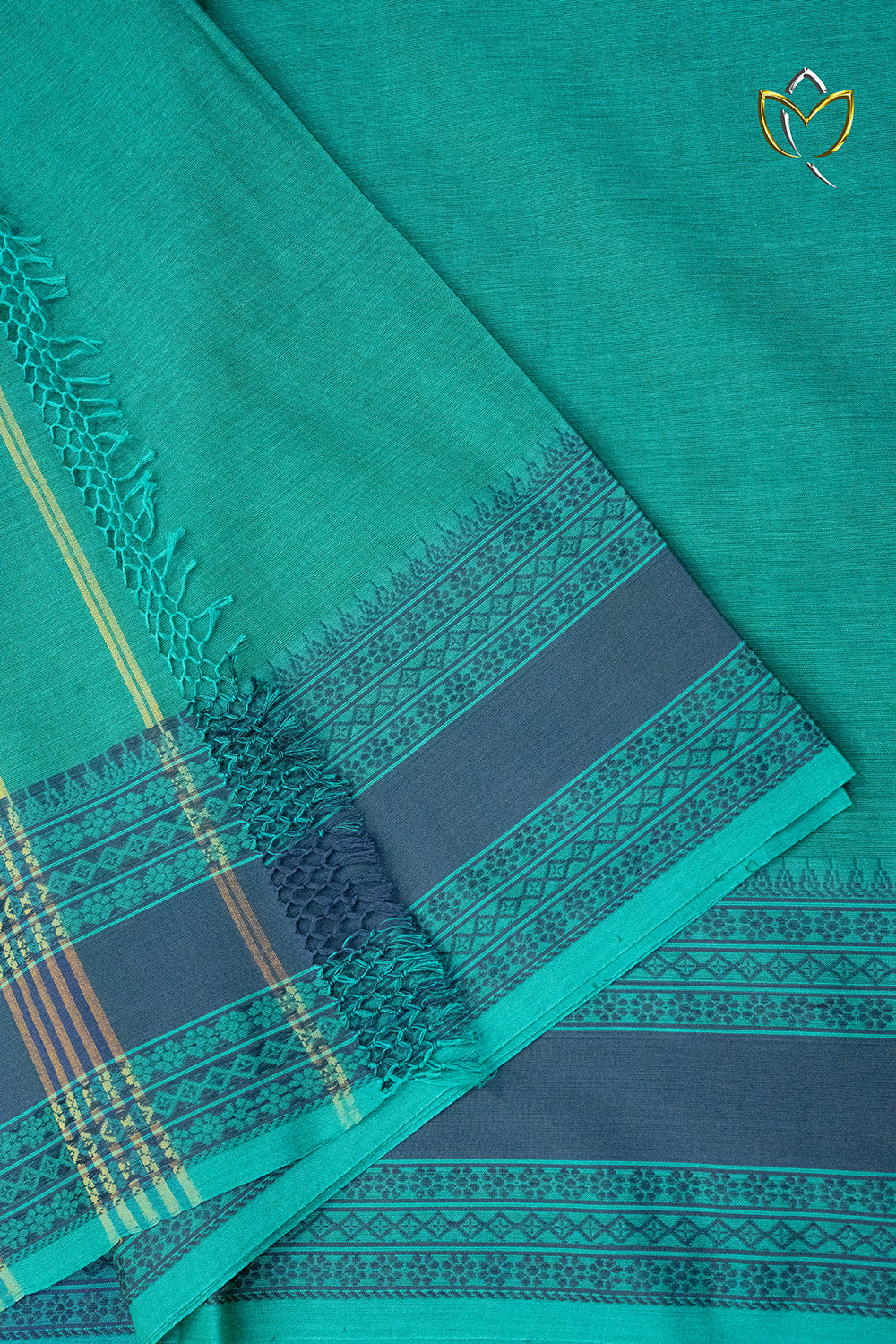 Kanchi Cotton - Peacock Blue