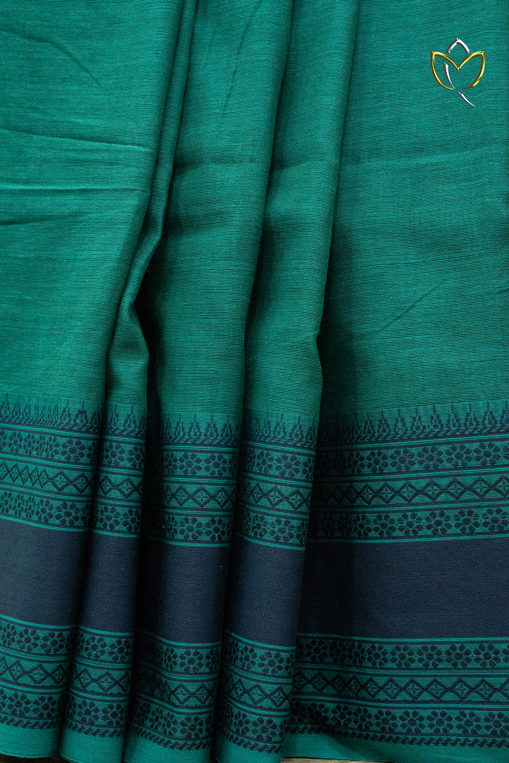 Kanchi Cotton - Peacock Blue
