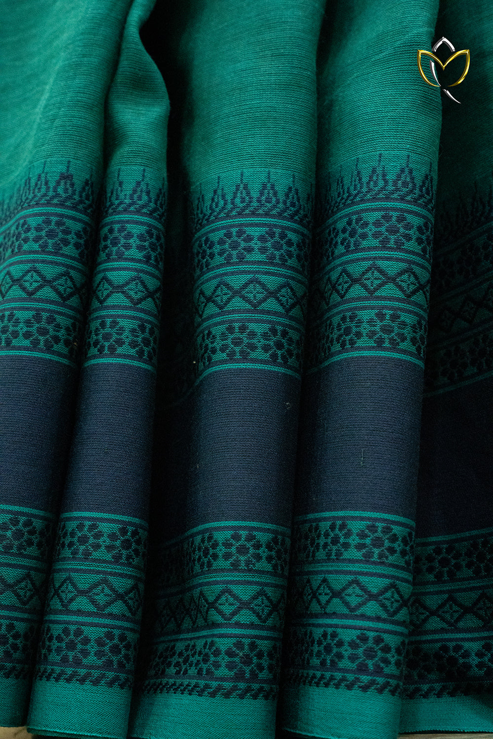 Kanchi Cotton - Peacock Blue