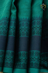 Kanchi Cotton - Peacock Blue