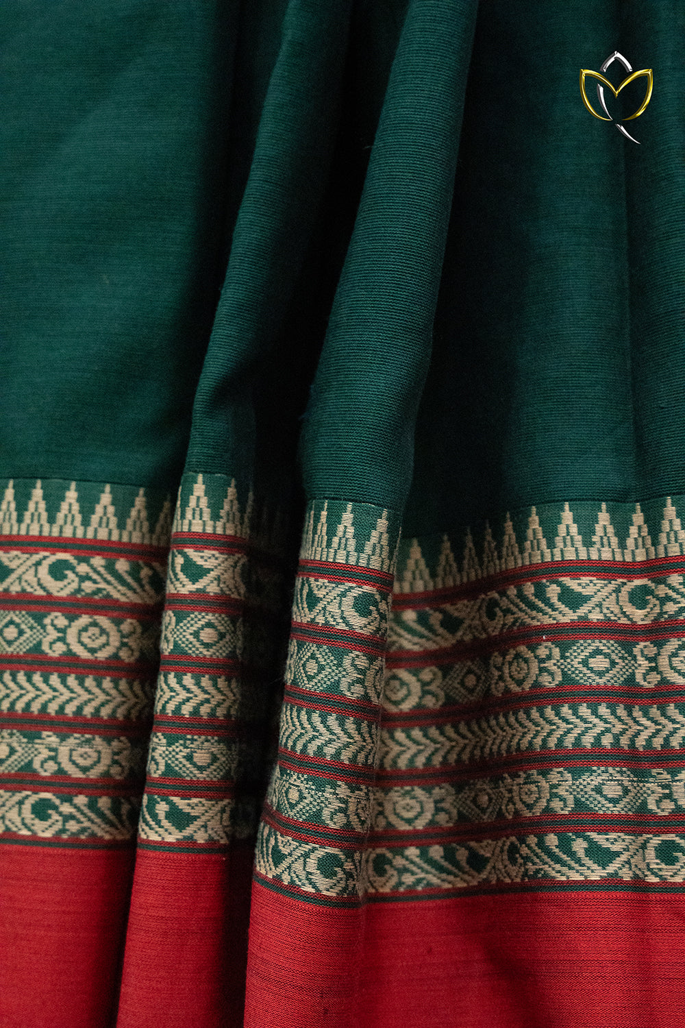 Kanchi Cotton - Bottle Green