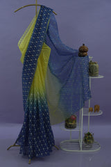 Organza - Blue and Yellow