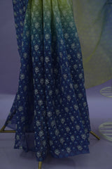 Organza - Blue and Yellow