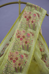 Organza - Light Yellow