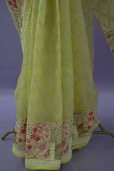 Organza - Light Yellow
