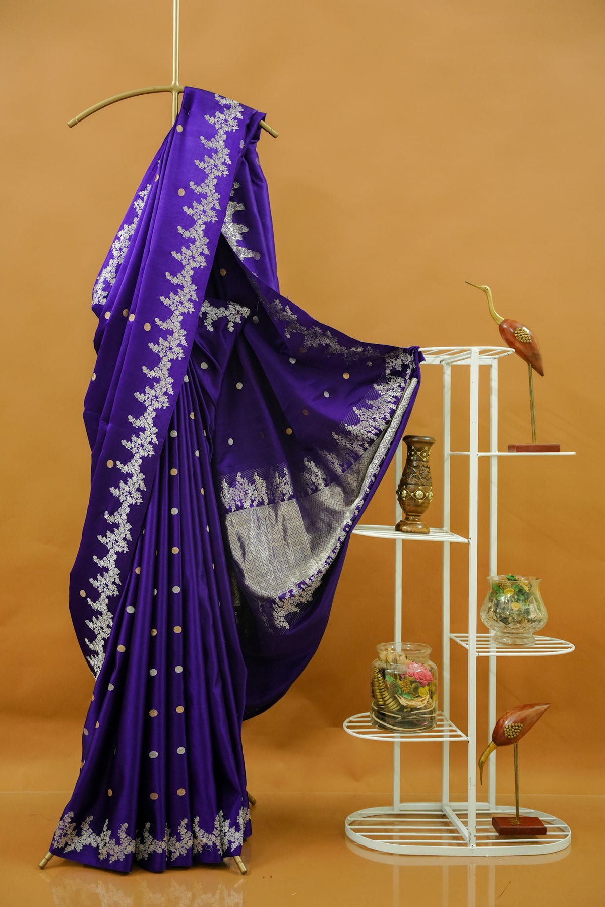 Banarasi Raw Mango - Royal Purple