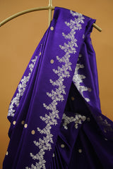 Banarasi Raw Mango - Royal Purple
