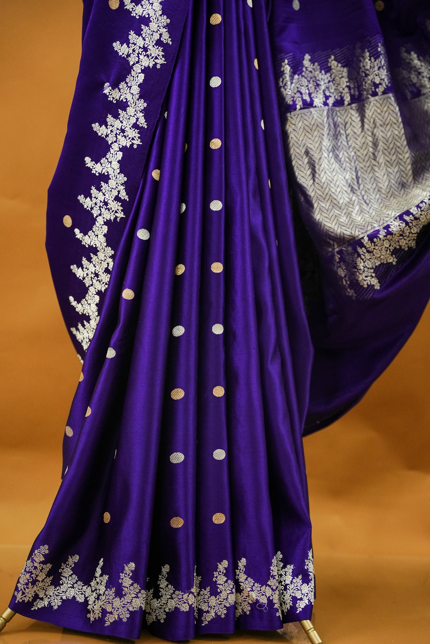Banarasi Raw Mango - Royal Purple