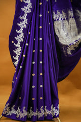 Banarasi Raw Mango - Royal Purple