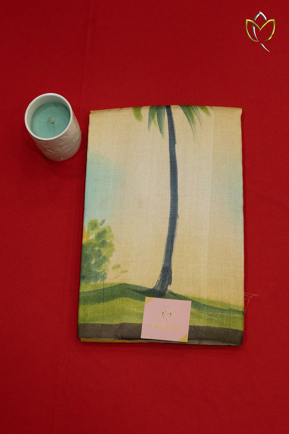 Pure Handloom Tussar - Mustard Yellow
